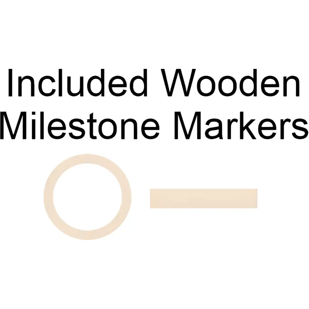 Milestone Blanket - Rainbow - Timber Tinkers