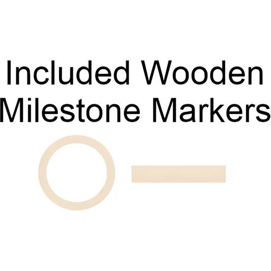 Milestone Blanket - Wreath Leaf - Timber Tinkers