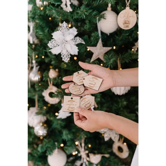Mindful Gifting Tags (Pack of 5) - Timber Tinkers