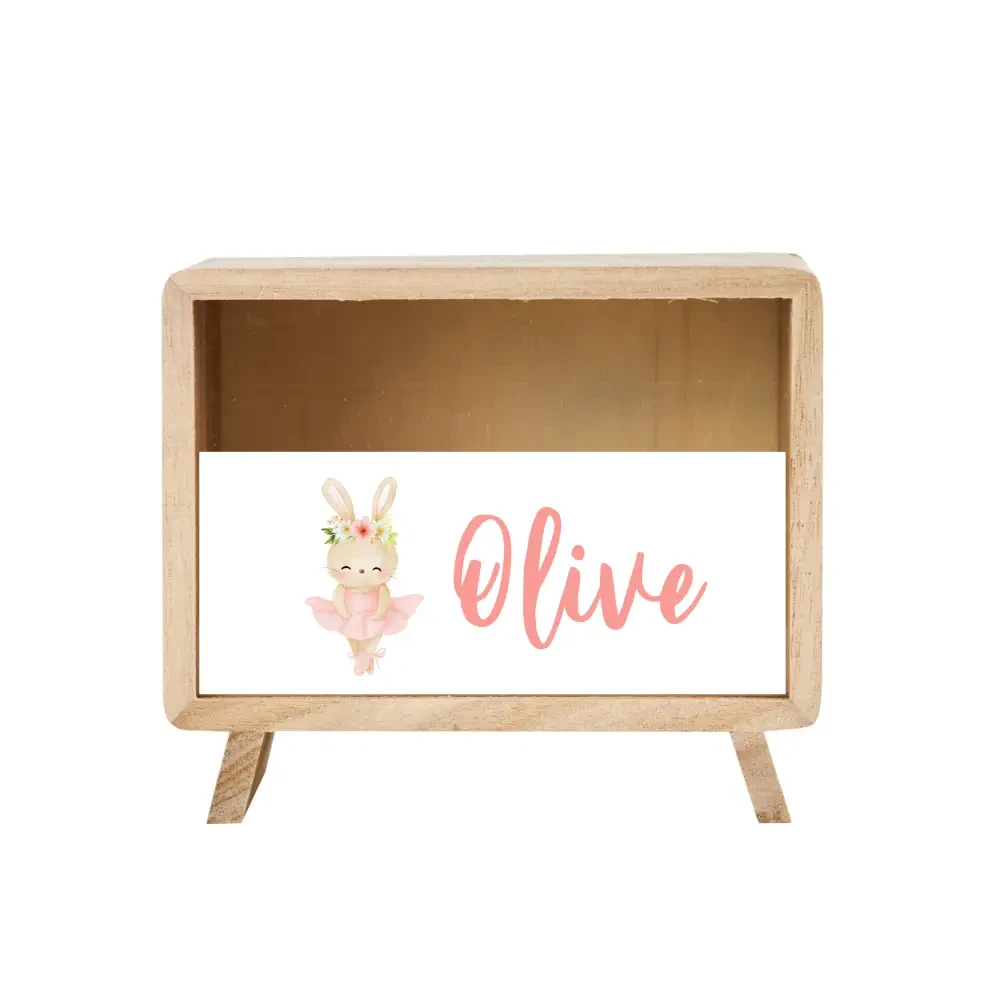 Money Box - Ballerina - Timber Tinkers