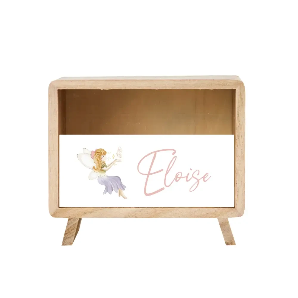Money Box - Fairy - Timber Tinkers