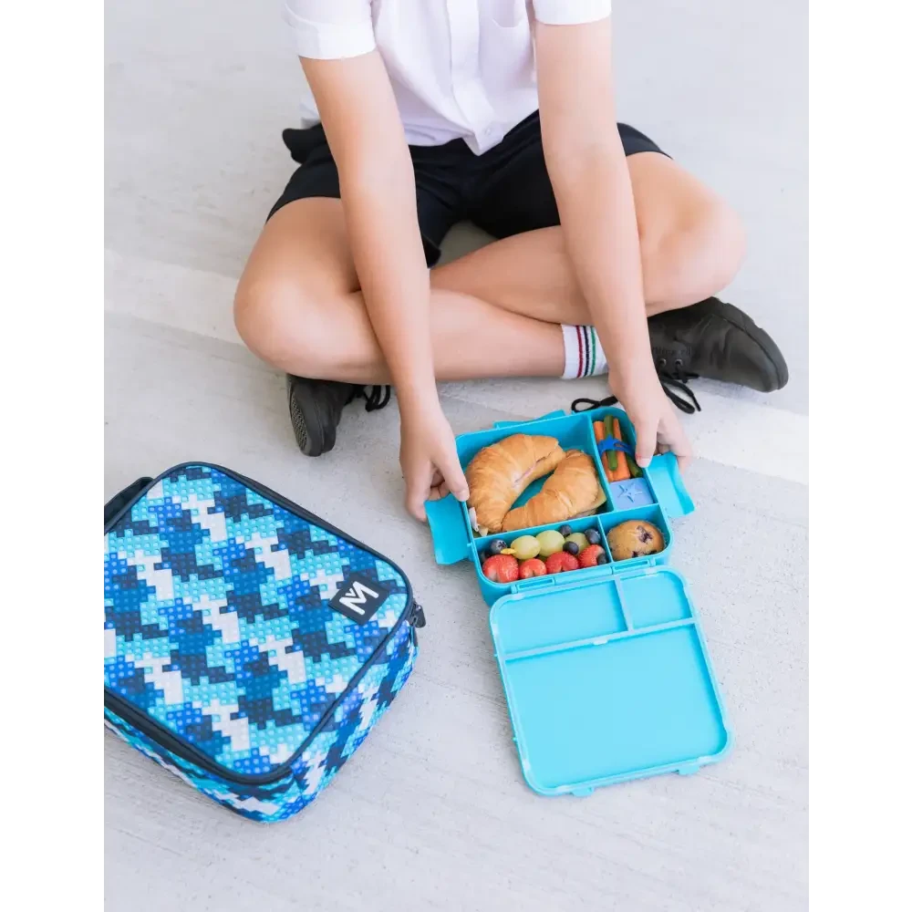MontiiCo LARGE INSULATED LUNCH BAG - Block Land - Timber Tinkers
