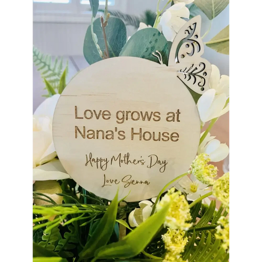 Mother's Day Thank You Sticks - Timber Tinkers