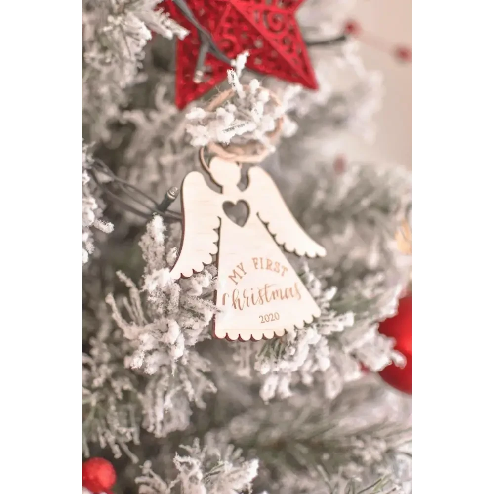 My First Christmas Ornament 2025 - Timber Tinkers