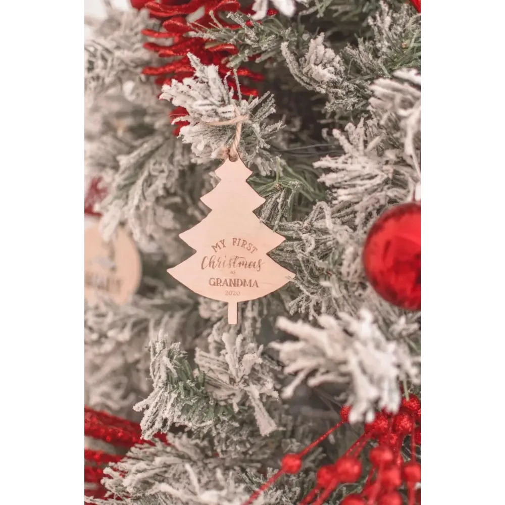 My First Christmas Ornament 2025 - Timber Tinkers