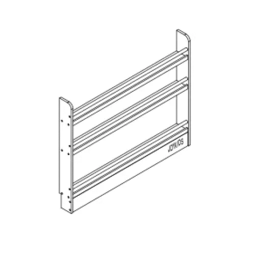 (New) White Elegance 3-Tier Bookshelf -SolidWood - Timber Tinkers