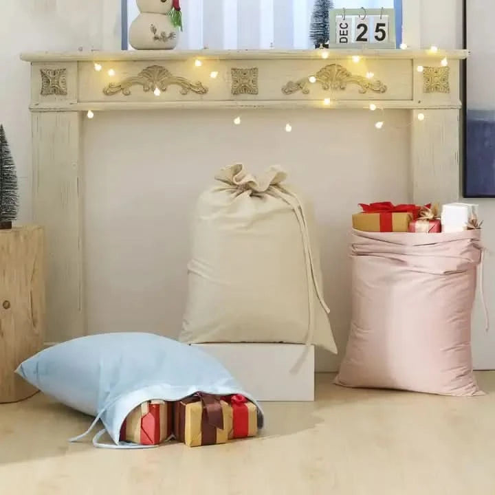 Non Personalised Velvet Santa Sack - Timber Tinkers