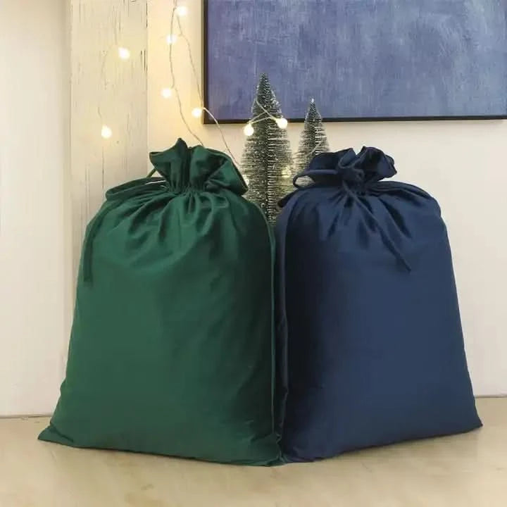 Non Personalised Velvet Santa Sack - Timber Tinkers