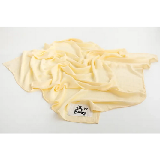Oh Baby Cream Muslin Swaddle - Timber Tinkers