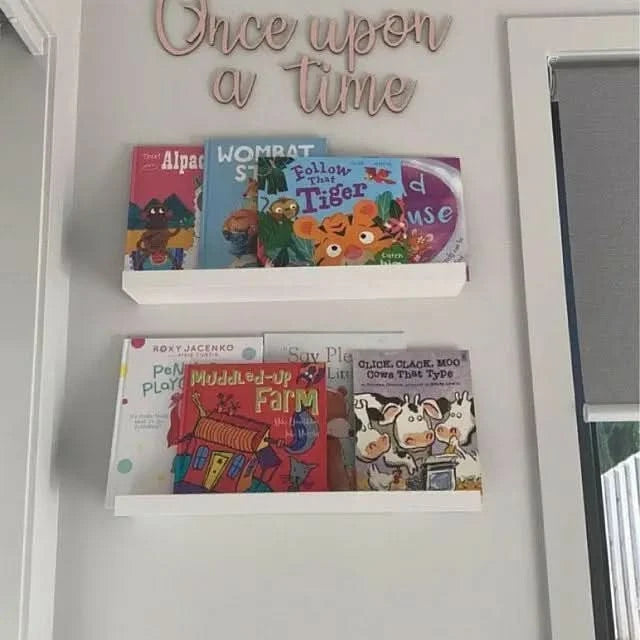 Once upon a time wall plaque - Timber Tinkers