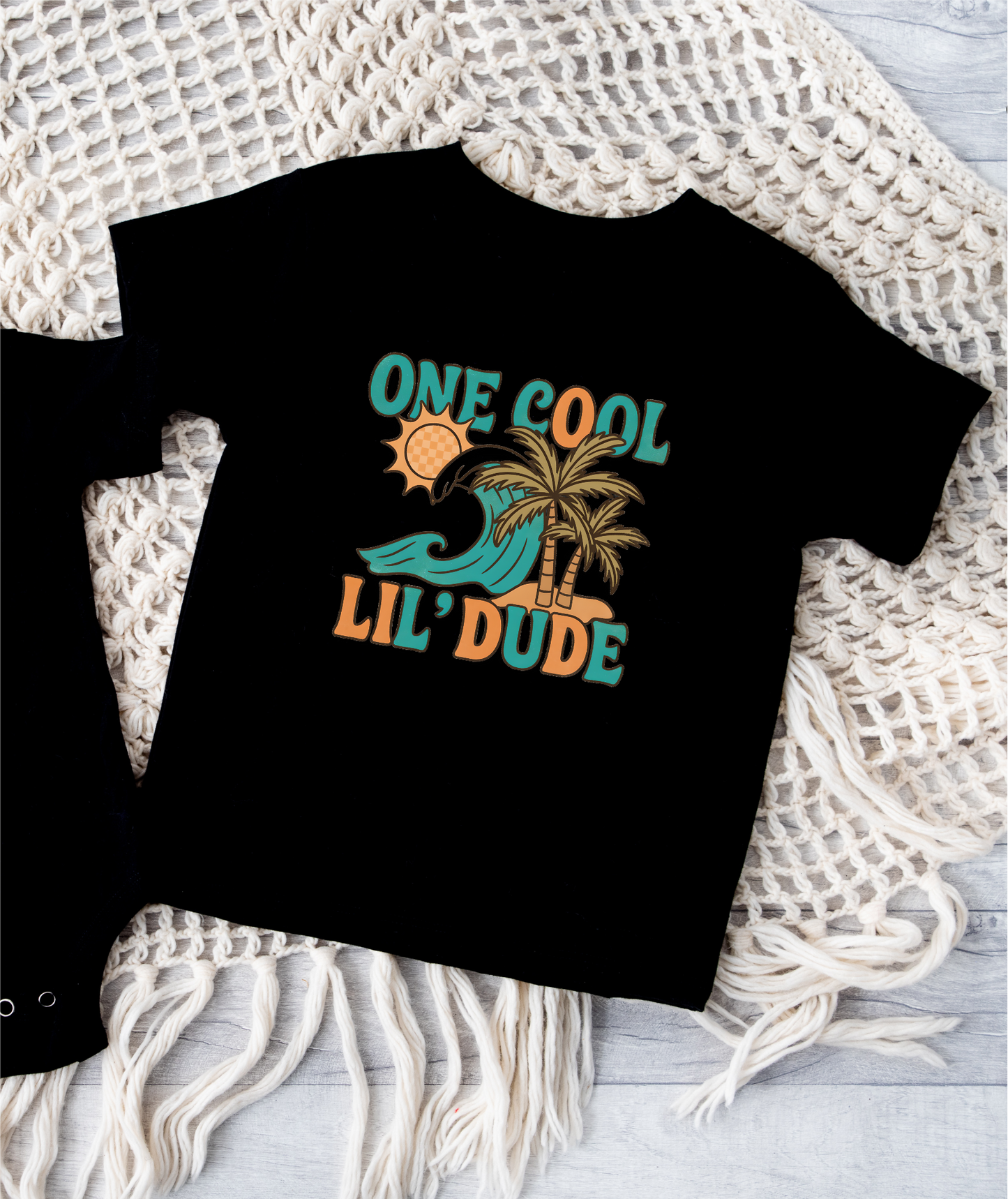 one cool lil' dude Black Tshirt