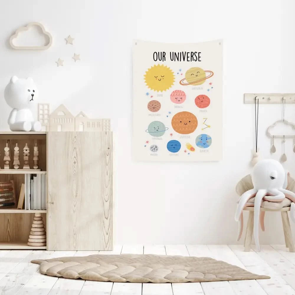Our Universe Canvas Wall Hang - Timber Tinkers