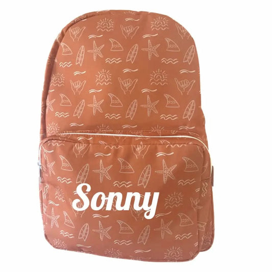 Personalied Kids Backpack - Surf - Timber Tinkers