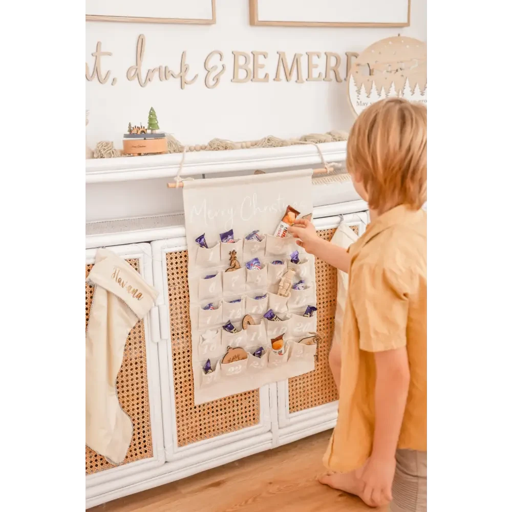 Personalised Christmas Advent Calendar - Timber Tinkers
