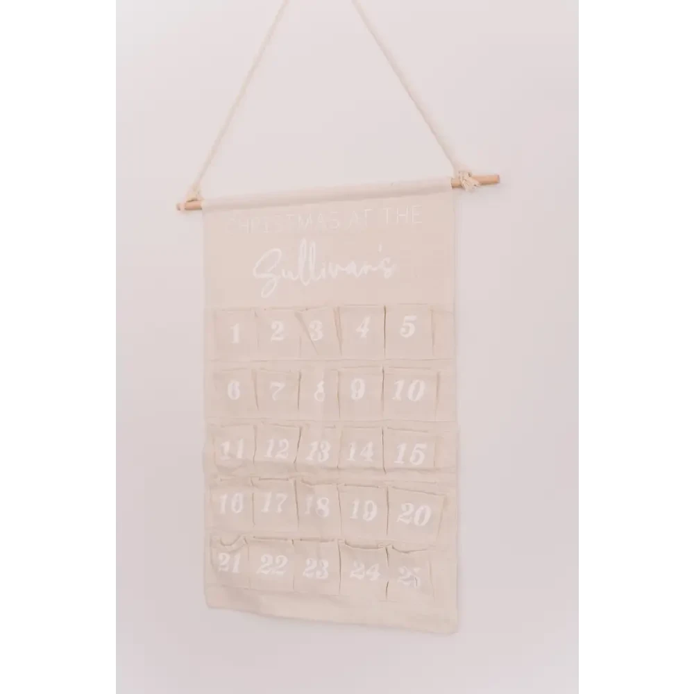 Personalised Christmas Advent Calendar - Timber Tinkers