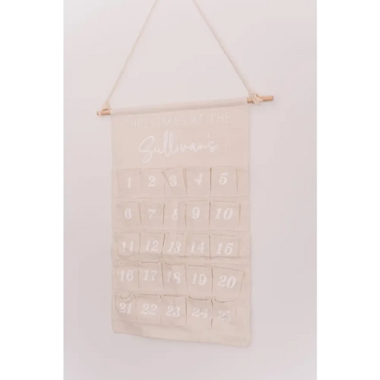 Personalised Christmas Advent Calendar - Timber Tinkers
