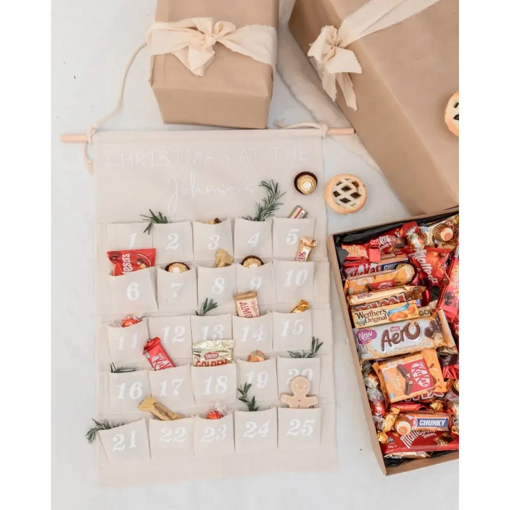 Personalised Christmas Advent Calendar - Timber Tinkers