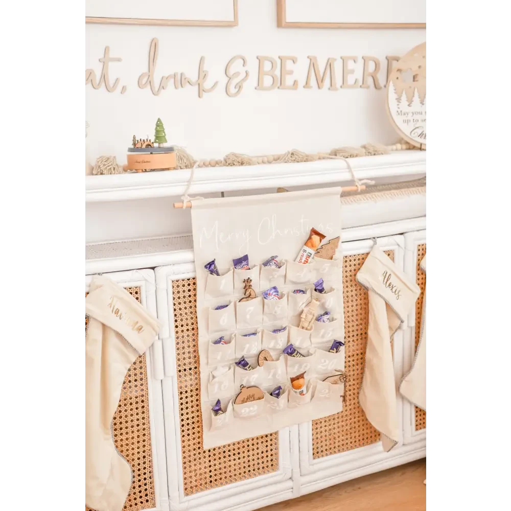 Personalised Christmas Advent Calendar - Timber Tinkers