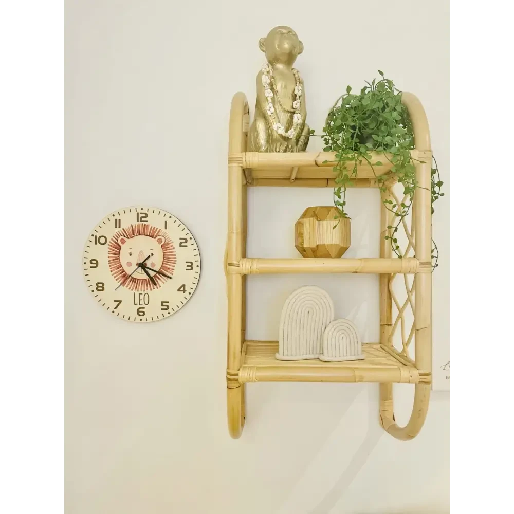 Personalised Clock - Lion