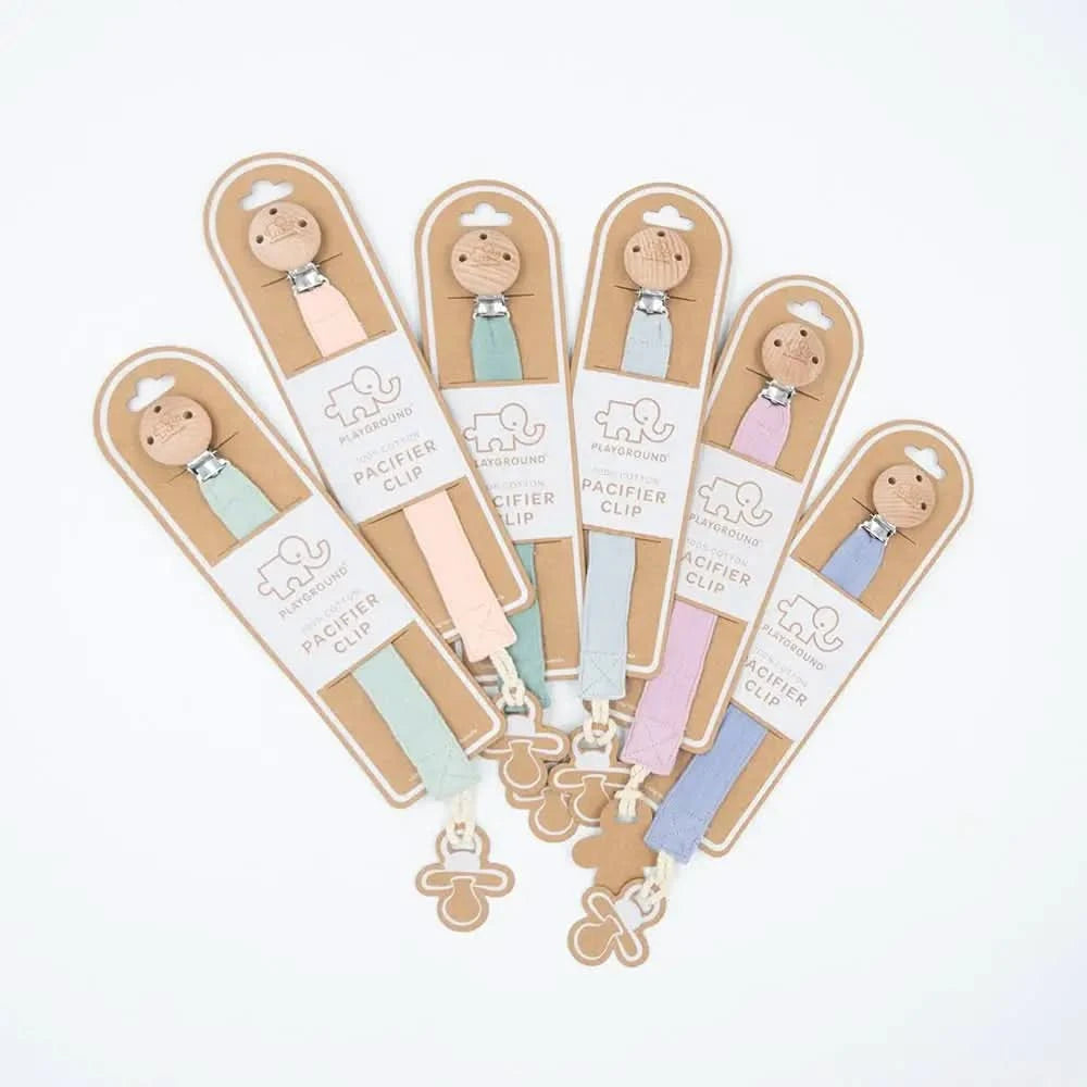 Personalised Pacifier Clip - Multiple Colours - Timber Tinkers