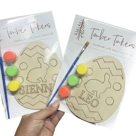 Personalised Egg Paint Kit - Timber Tinkers