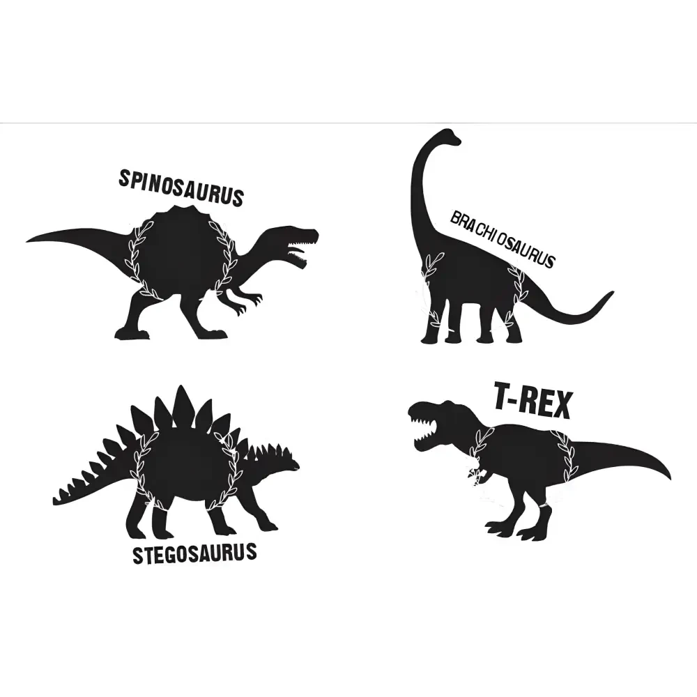 Personalised Growth Chart - Dino - Timber Tinkers