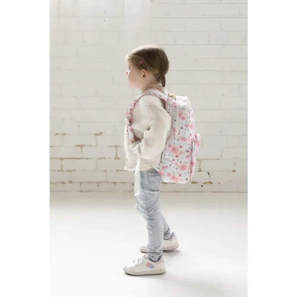 Personalised Kids Backpack - Floral - Timber Tinkers