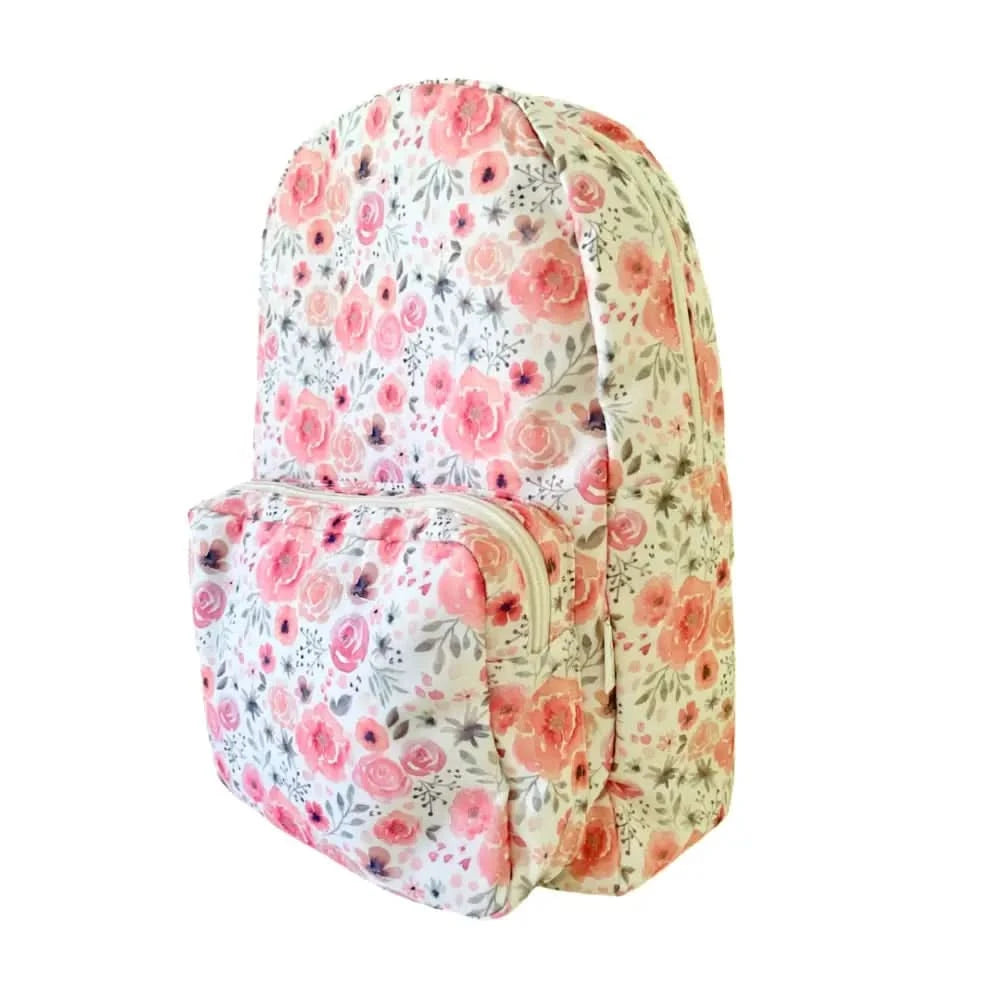 Personalised Kids Backpack - Floral - Timber Tinkers