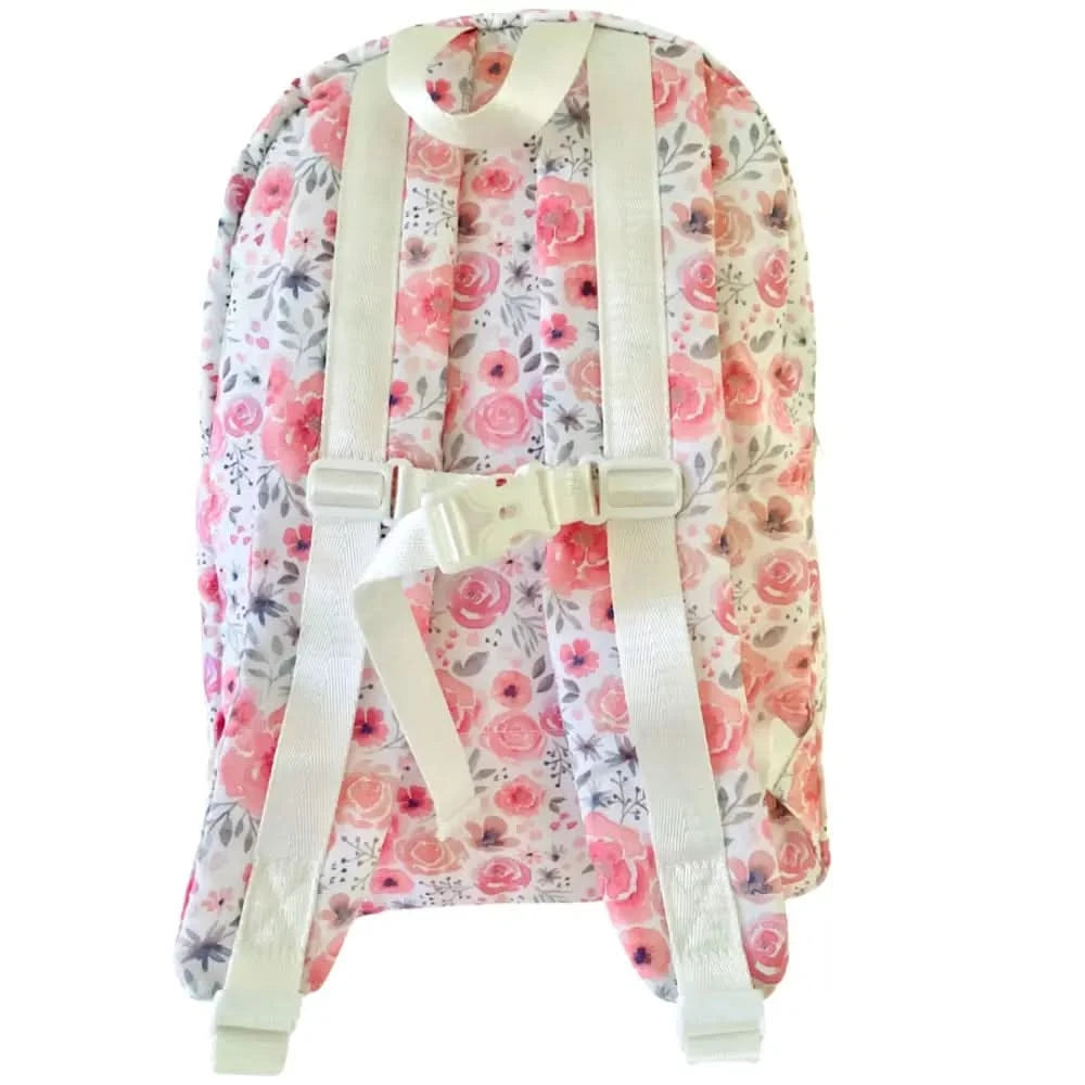 Personalised Kids Backpack - Floral - Timber Tinkers