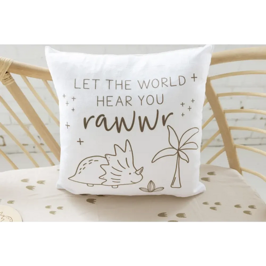 Personalised Pillowcase - Boho Dino - Timber Tinkers