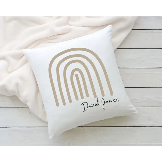 Personalised Pillowcase - Boho Rainbow - Timber Tinkers