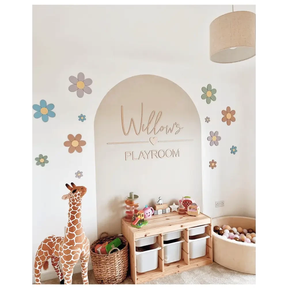 Personalised Playroom Plaque - Timber Tinkers