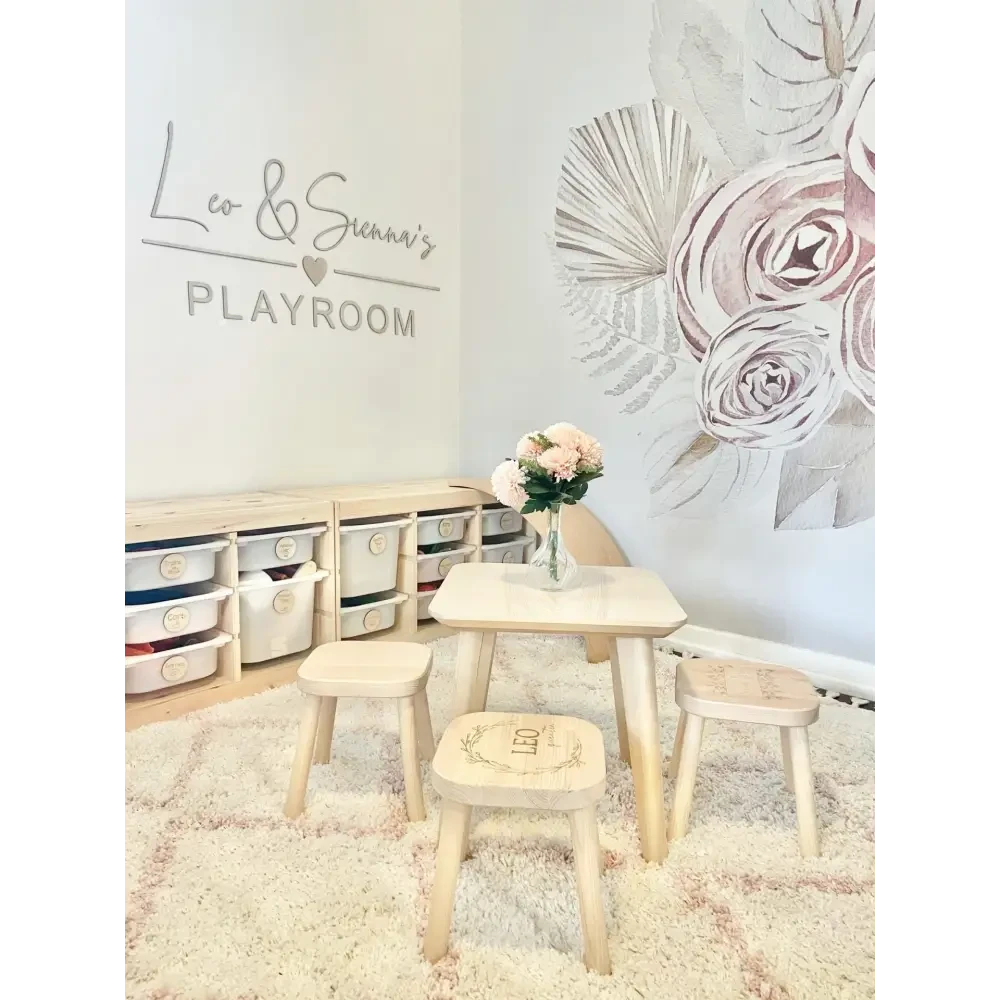 Personalised Playroom Plaque - Timber Tinkers
