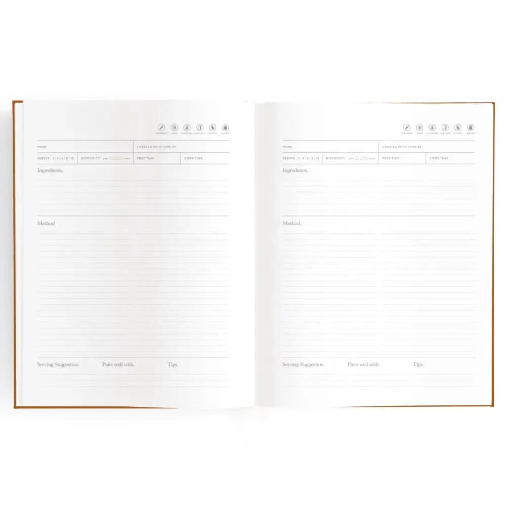 Personalised Recipe Book - Timber Tinkers