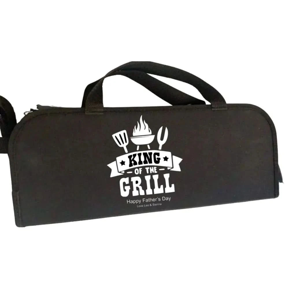 Personalised Stainless Steel BBQ Set - Timber Tinkers