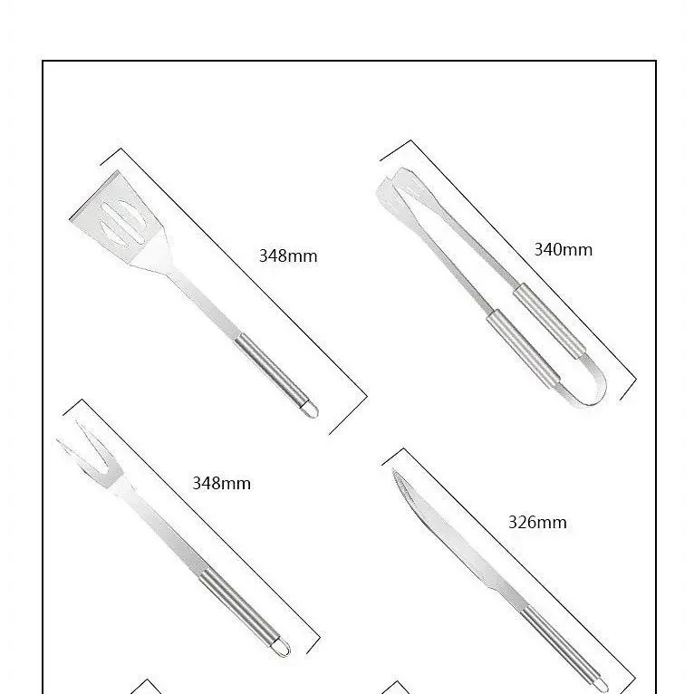 Personalised Stainless Steel BBQ Set - Timber Tinkers