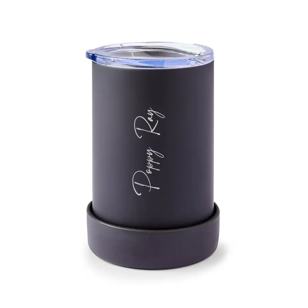 Personalised Stainless Steel Stubby Holder - Timber Tinkers