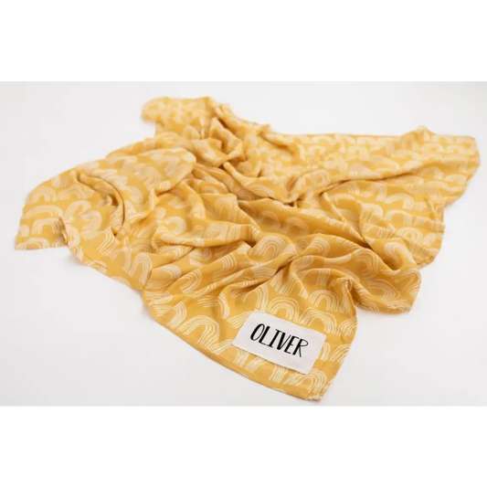 Personalised Swaddle - Signature Rainbow - Timber Tinkers