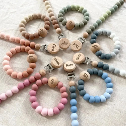 Personalised Teething Ring - Timber Tinkers