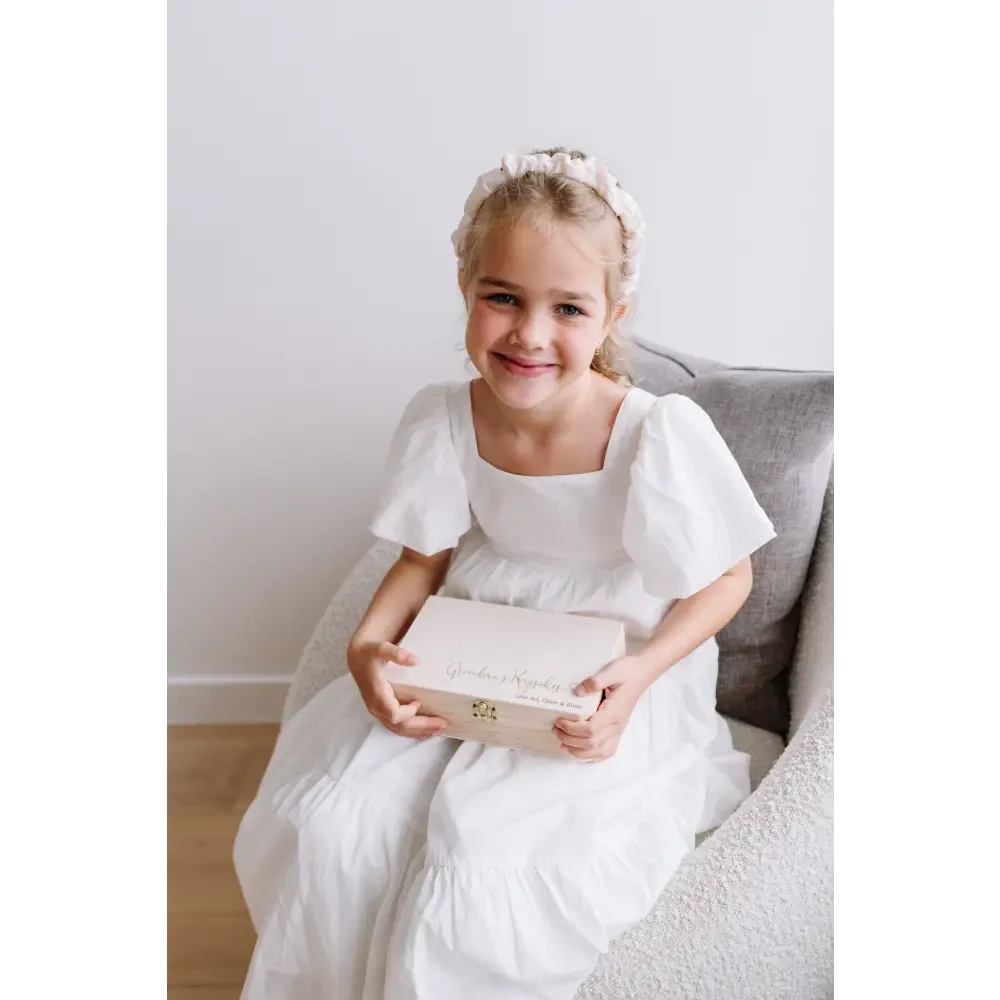 Personalised Wooden Keepsake Box - Heart - Timber Tinkers