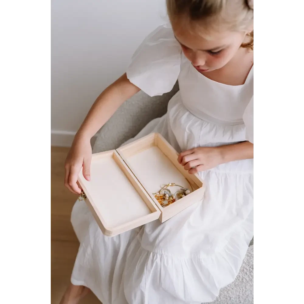 Personalised Wooden Keepsake Box - Heart - Timber Tinkers