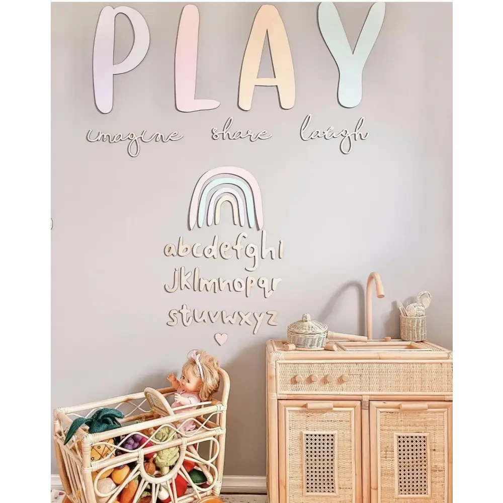 PLAY Sign Plaque - Timber Tinkers