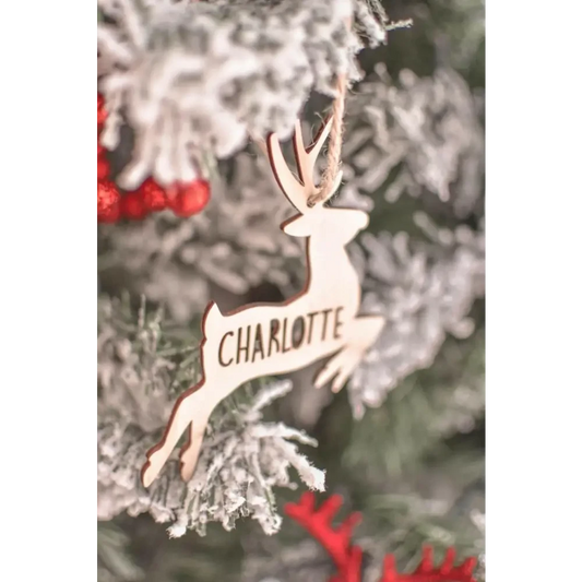 Reindeer Ornament - Timber Tinkers