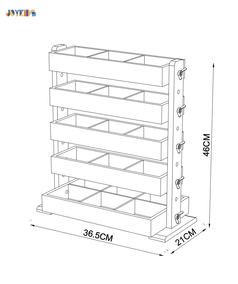 (NEW) 5 Tier Convertible Organizer