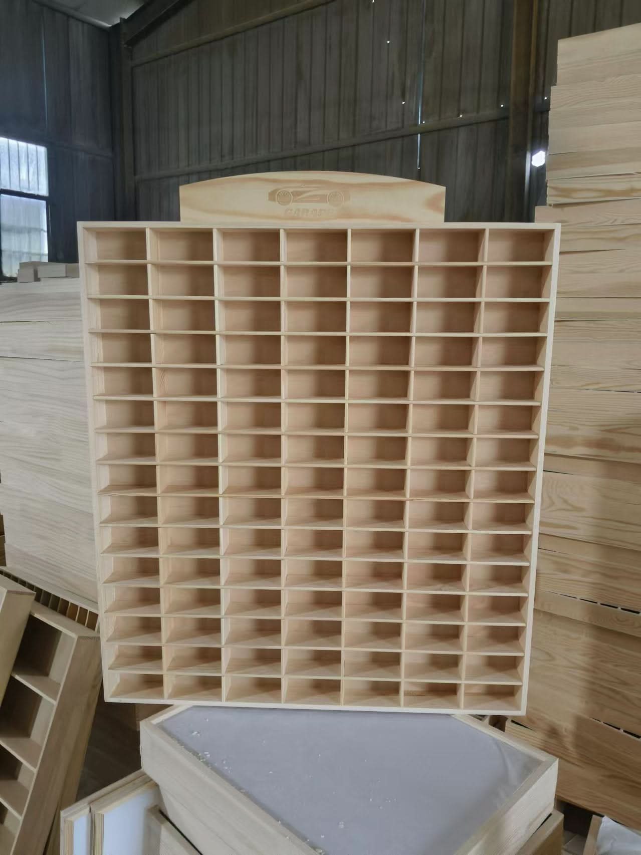 105 slots Matchbox & Hotwheel Display & Storage Unit- SolidPine - Timber Tinkers
