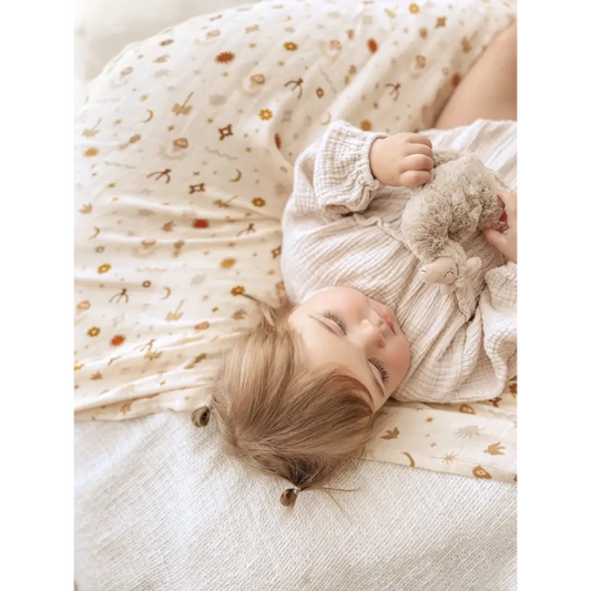 Sacred Amulets Organic Muslin Wrap Swaddle - Timber Tinkers