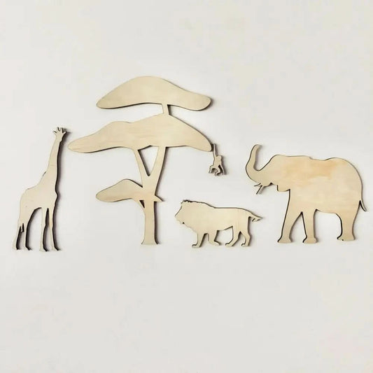 Safari Wall Decals - Timber Tinkers