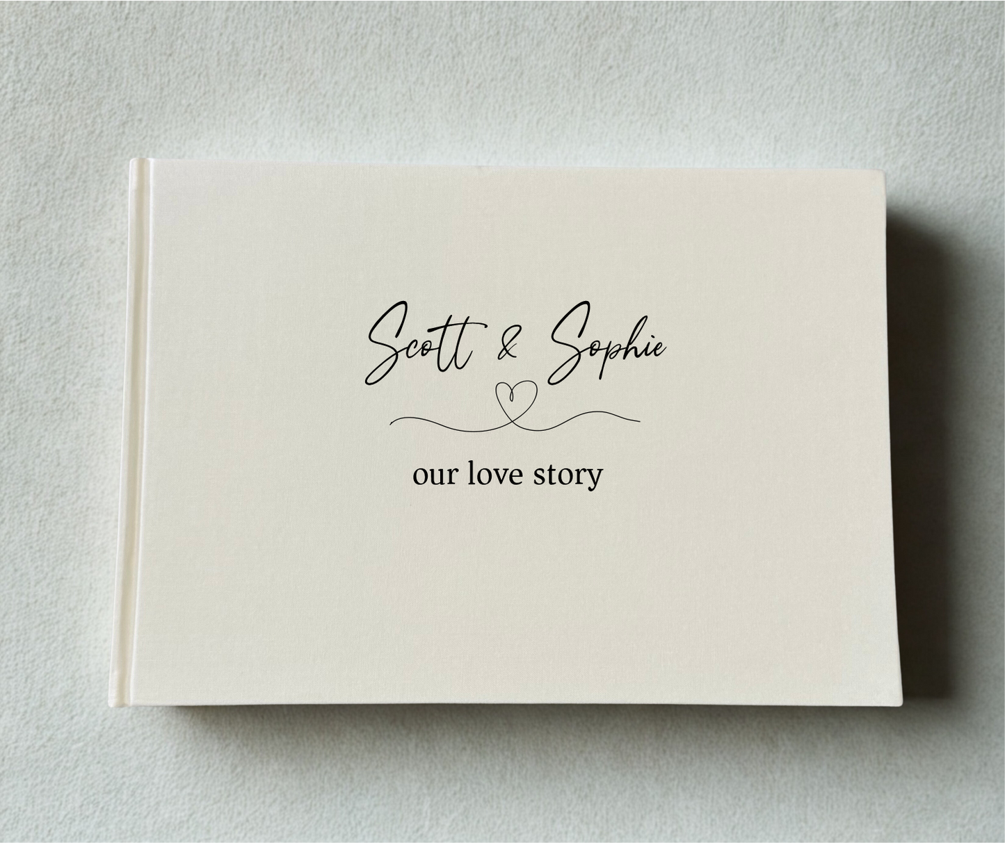 Personalised Scrapbook - Love