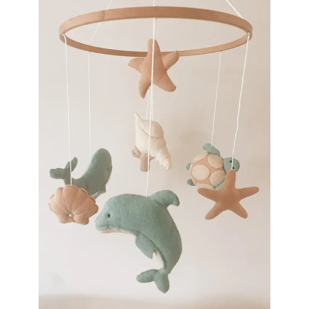 Sea Animals Nursery Mobile - Timber Tinkers