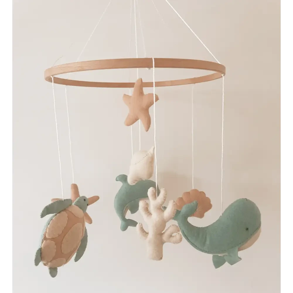 Sea Animals Nursery Mobile - Timber Tinkers